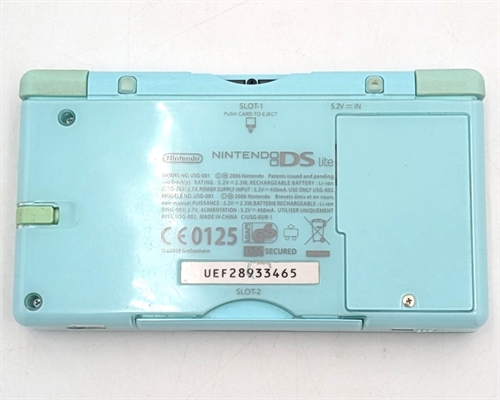 Nintendo DS Lite - Turkis - Konsol - SNR UEF28933465 (B Grade) (Genbrug)